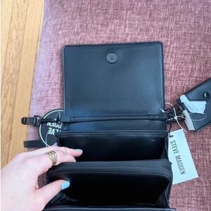Steve Madden Elegant Black Crossbody